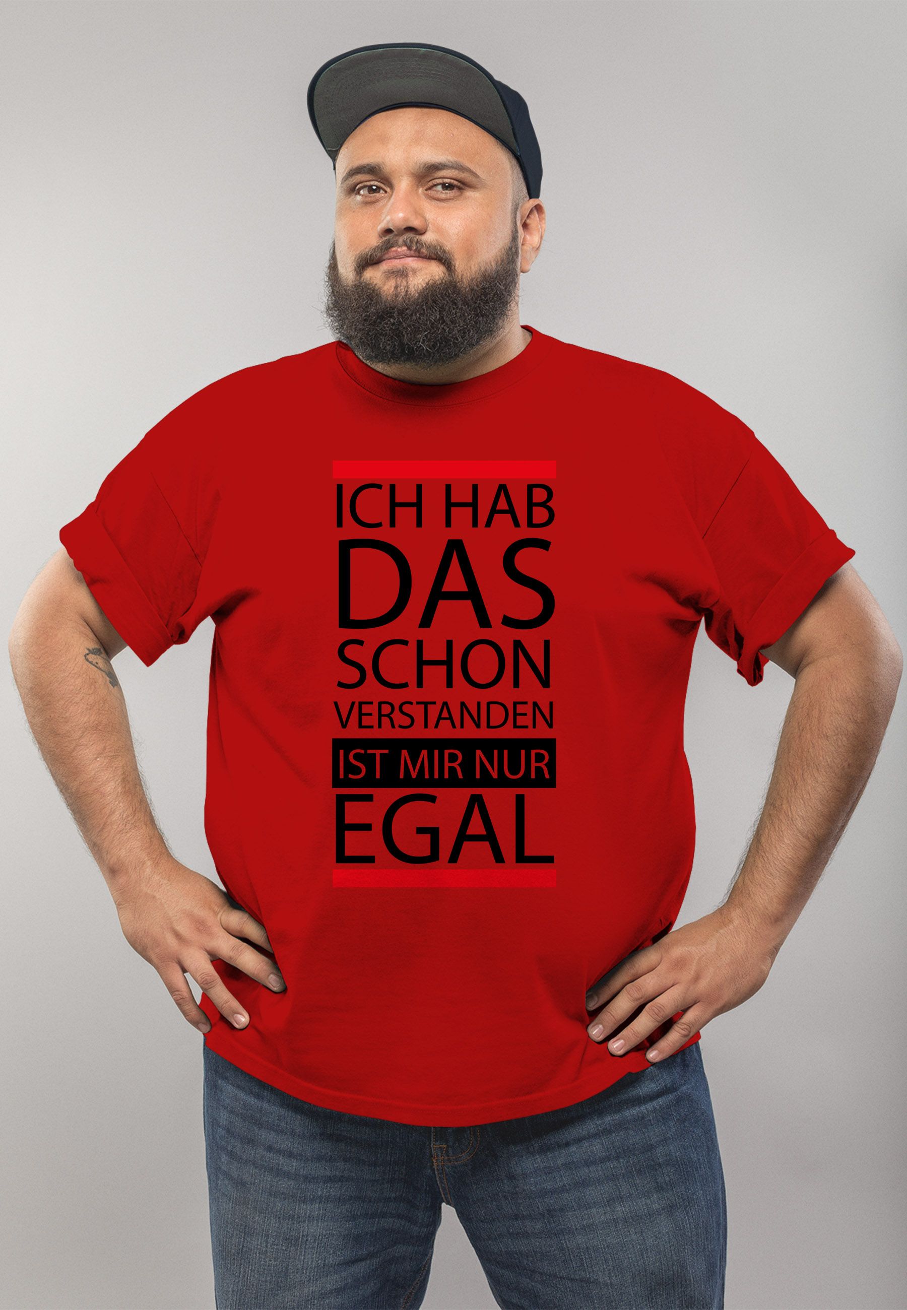 Herren T Shirt Ich Hab Das Schon Verstanden Ist Mir Nur Egal