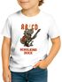 ® Kinder Jungen T-Shirt Einschulung 2025 mit Einschulungsjahr personalisierbar Geschenk für Dino-Fans Moonworks®preview