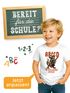 ® Kinder Jungen T-Shirt Einschulung 2025 mit Einschulungsjahr personalisierbar Geschenk für Dino-Fans Moonworks®preview