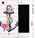 {variation2_option_id} Hülle Blumen Anker Flower Anchor Watercolor Handyhülle Handy Case Hardcover Schutzhülle Hardcase Autiga®preview