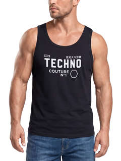 Techno Tank-Top Herren Muskelshirt Muscle Shirt Neverless®
