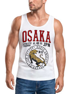 Herren Tank-Top Japan Osaka Tiger Athletic Hattori Hanzo Asien Style Aufdruck Print Muskelshirt Muscle Shirt Neverless®