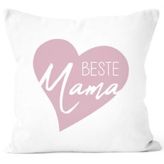 Kissen-Bezug Beste Mama Herz Geschenk für Mama zum Muttertag Weihnachten Geburtstag SpecialMe®