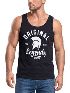 Gladiator Sparta Fighter Original Legends Streetwear Herren Tanktop Slim Fit Neverless®