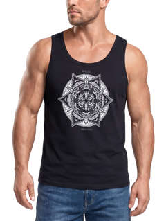 Herren Tank Top Mandala Neverless®