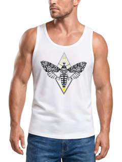 Herren Tank Top Falter geometrische Formen Atzekenmuster Ethno Neverless®