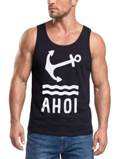 Herren Tank-Top Anker Ahoi Neverless®