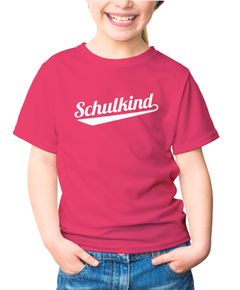 Kinder T-Shirt Mädchen Aufdruck Schulkind Geschenk zur Einschulung Schulanfang Moonworks®