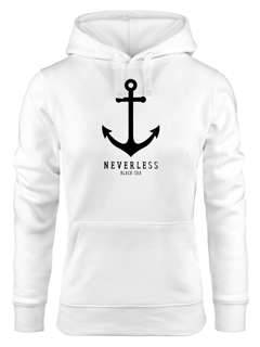 Hoodie Damen Anker Nautical Sailor Segeln Kapuzen-Pullover für Frauen Neverless®