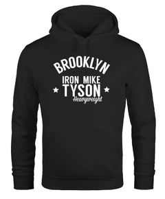 Hoodie Herren Brooklyn New York Iron Mike Tyson Boxing Gym Moonworks®