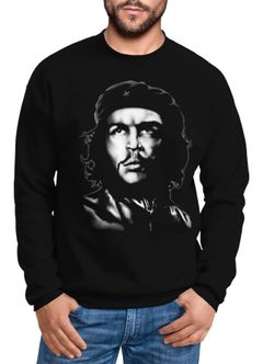 Sweatshirt Herren Che Guevara XXL Rundhalspullover Pullover Moonworks®