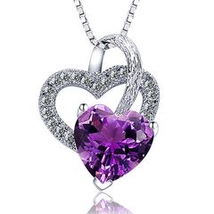 Damen Halskette Herz Heart Anhänger 925 Sterling Silber Geschenk Geschenkbox Autiga®