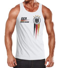 Herren Tanktop EM Fußball Europameisterschaft 2021 Fan-Shirt Deutschland Germany Moonworks®