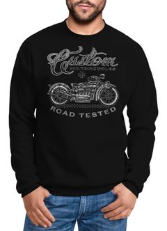 Sweatshirt Herren Custom Motorcycles Motorrad Pullover Neverless®