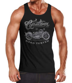 Herren Tank-Top Custom Motorcycles Motorrad Biker Muscle Shirt Neverless®