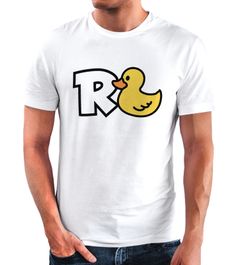 Herren T-Shirt für Rentner Motiv Ente lustiges Geschenk zur Rente witziger Spruch zum Ruhestand MoonWorks®