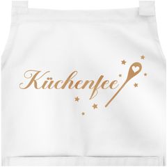 Kochschürze Damen Küchenschürze für Frauen Aufdruck Bedruckt Küchenfee Backschürze Baumwolle SpecialMe®