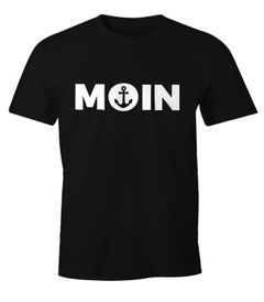 Cooles Herren T-Shirt Moin mit Anker Shirt Moonworks®