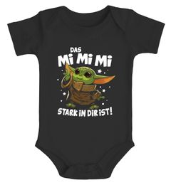 Baby Body  Das Mimimi stark in dir ist.Parodie Yoda lustiger Spruch Jungen Mädchen Bio-Baumwolle MoonWorks®