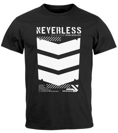 Herren T-Shirt Techwear Trend Motive Japanese Streetstyle Military Fashion Fashion Streetstyle Neverless®