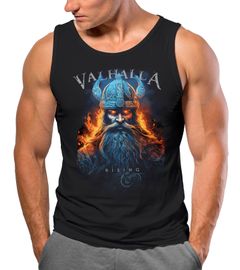 Herren Tank-Top Shirt Valhalla Rising Wikinger Nordmänner Mythologie Runen Print Aufdruck  Muscle Shirt Neverless®