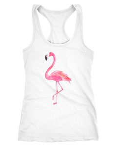 Damen Tank-Top Flamingo Racerback Trägertop Neverless®