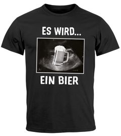 Herren T-Shirt Männer Bier Alkohol Spruch Partyshirt Fasching Karneval Oktoberfest Funshirt Moonworks®