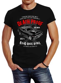 Herren T-Shirt V8 Auto US Car Tuning Deathproof Neverless®