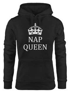 Kapuzen-Pullover Damen NAP Queen Crown Hoodie Moonworks®