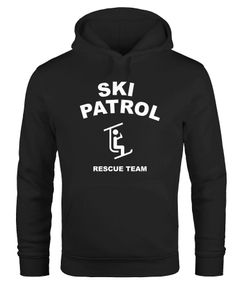 Hoodie Herren Apres Ski Patrol Lift Kapuzen-Pullover Moonworks®