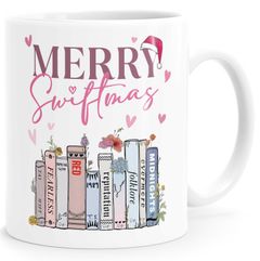 Tasse Musikfan Wortspiel Merry Swiftmas Frohe Weihnachten Fantasse SpecialMe®