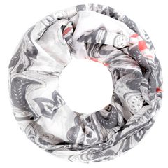 XXL Schlauchschal Infinity Loop Schal Rundschal Paisley Tube Scarf Floraler Print Autiga®