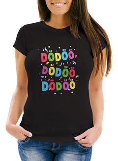 Damen T-Shirt Fasching Karneval Konfetti Spruch Party Feiern Funshirt für Frauen Moonworks®