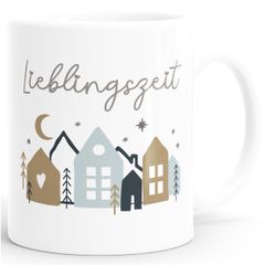 Kaffee-Tasse Lieblingszeit Winterzeit Weihnachten Geschenk Adventskalender Wichteln SpecialMe®