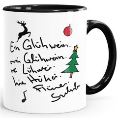 Kaffee-Tasse Ein Glühwein swei Glühwein-Tasse Weihnachten MoonWorks®
