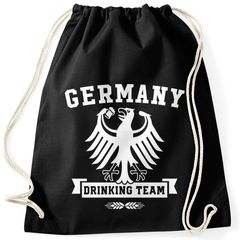 WM Deutschland Germany Drinking Team Turnbeutel Moonworks®