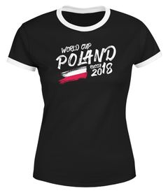Damen WM-Shirt Polen Poland Polska WM Fußball Weltmeisterschaft 2018 World Cup Vintage WM 2018 Moonworks® 