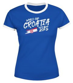 Damen WM-Shirt Kroatien Croatia Hrvatska WM Fußball Weltmeisterschaft 2018 World Cup Vintage WM 2018 Moonworks® 
