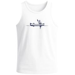 Herren Tank-Top mit Print Bär Kanu Outdoor Design Grafikshirt Sommer Fashion Muskelshirt Neverless®