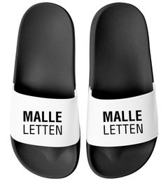 Badeschlappen Herren Malle-Letten Outfit Accessoires Urlaub Badelatschen Lustig mit Spruch Unisex Badeschuhe Moonworks®