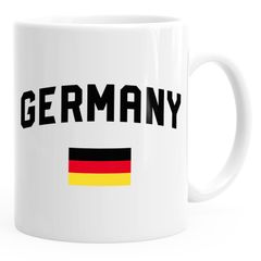 Kaffee-Tasse Germany Deutschland Flagge WM Fußball Weltmeisterschaft 2018 World Cup Classic MoonWorks®