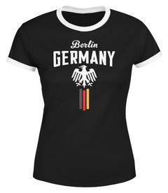 Damen Retro WM-Shirt Fan-Shirt Deutschland Fußball Weltmeisterschaft 2018 Berlin Adler Moonworks®