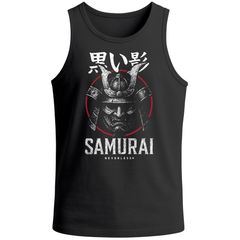 Herren Tank-Top Samurai Japan Schriftzeichen Asian Style Grafikshirt Printshir  Muskelshirt für Alltag Training  Urban Looks Neverless®