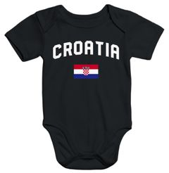 Baby Body Kroatien Croatia Hrvatska WM Fußball Weltmeisterschaft 2018 World Cup Moonworks®