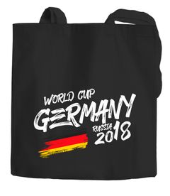 Jutebeutel Deutschland WM 2018 Fußball Weltmeisterschaft Germany Flagge Baumwolltasche Stoffbeutel Moonworks®