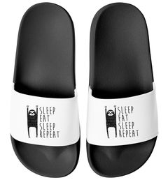 Badeschlappen mit Faultier-Motiv und Spruch – Witzige Badelatschen für Männer & Frauen – Geschenkidee für Chiller Moonworks®