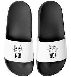 Lustige Badelatschen mit Katze und Spruch – Witzige Schlappen für Männer Frauen mit Humor – Fun Geschenk für Introvertierte Sarkasmus-Fans Moonworks®