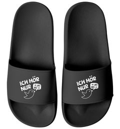 Badeschlappen Badelatschen Unisex mit Spruch für Männer & Frauen | Witzige Schlappen gegen Gejammer | Fun Geschenk für Sarkasmus-Fans und Genervte Moonworks®