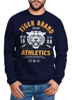 Cooles Herren Sweatshirt Tiger Brand Tokyo Supply Japan Athletic Sport Muskelshirt Muscle Shirt Neverless®