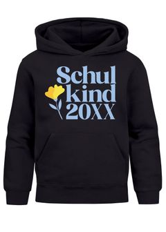 Kinder Hoodie Jungen Schulkind 2025 personalisierte Geschenke zur Einschulung mit Jahreszahl Bedruckt SpecialMe®